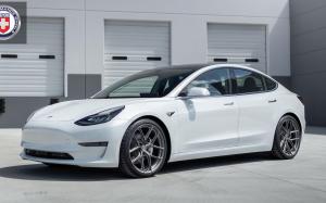 Tesla Model 3 on HRE Wheels (P101SC) '2019